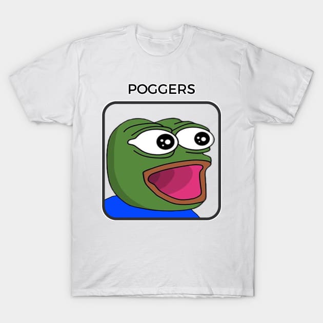 Poggers Pepe T-Shirt by Akamo